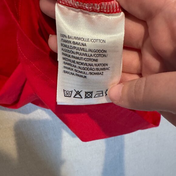 FC Bayern Munich Red Soccer T-Shirt Men’s Large – Official Fan Gear 5-Star Logo - Picture 4 of 6